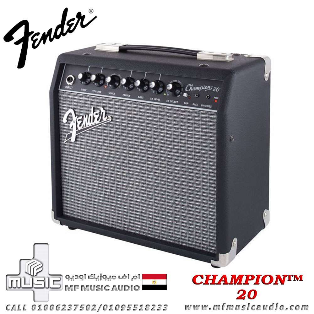 مكبر صوت جيتار Fender Champion 20 230v EU DS