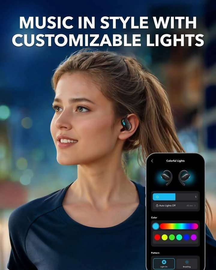 Anker Soundcore V20i Open-Ear Earbuds انكر v20i ضمان اتصال سنه ونص