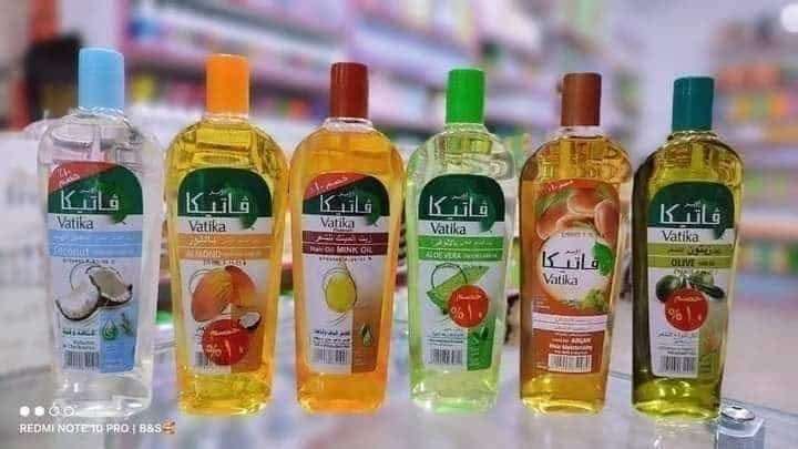 زيت شعر فاتيكا وسط