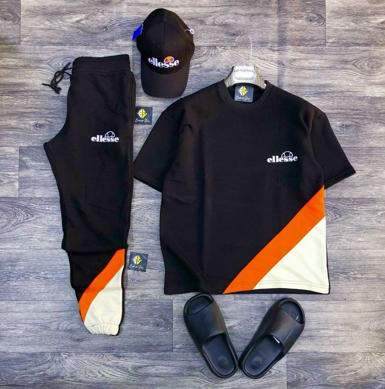 ellesse - تــرنج بـنطلون أوفر سـايز  1