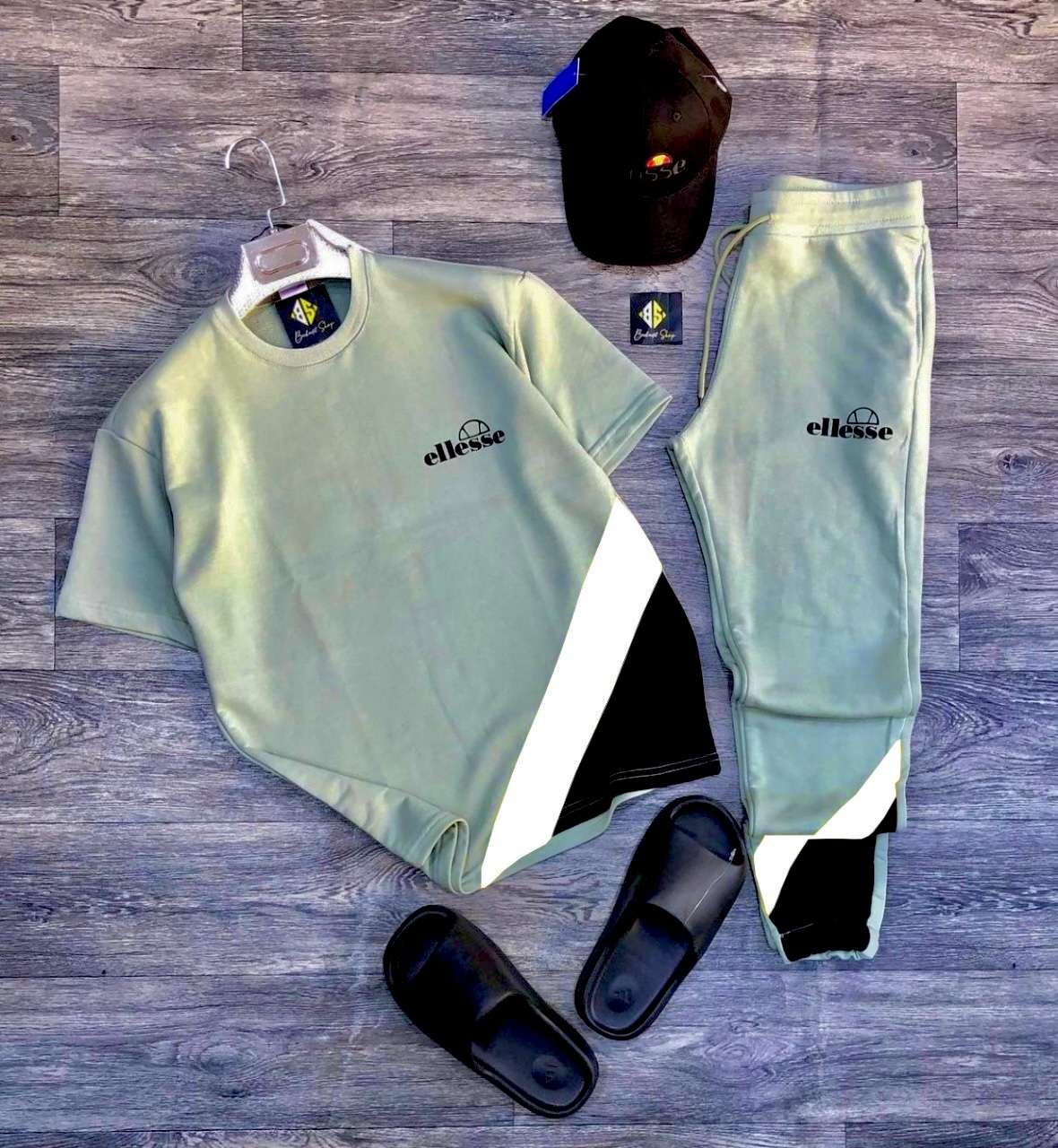 ellesse - تــرنج بـنطلون أوفر سـايز  1