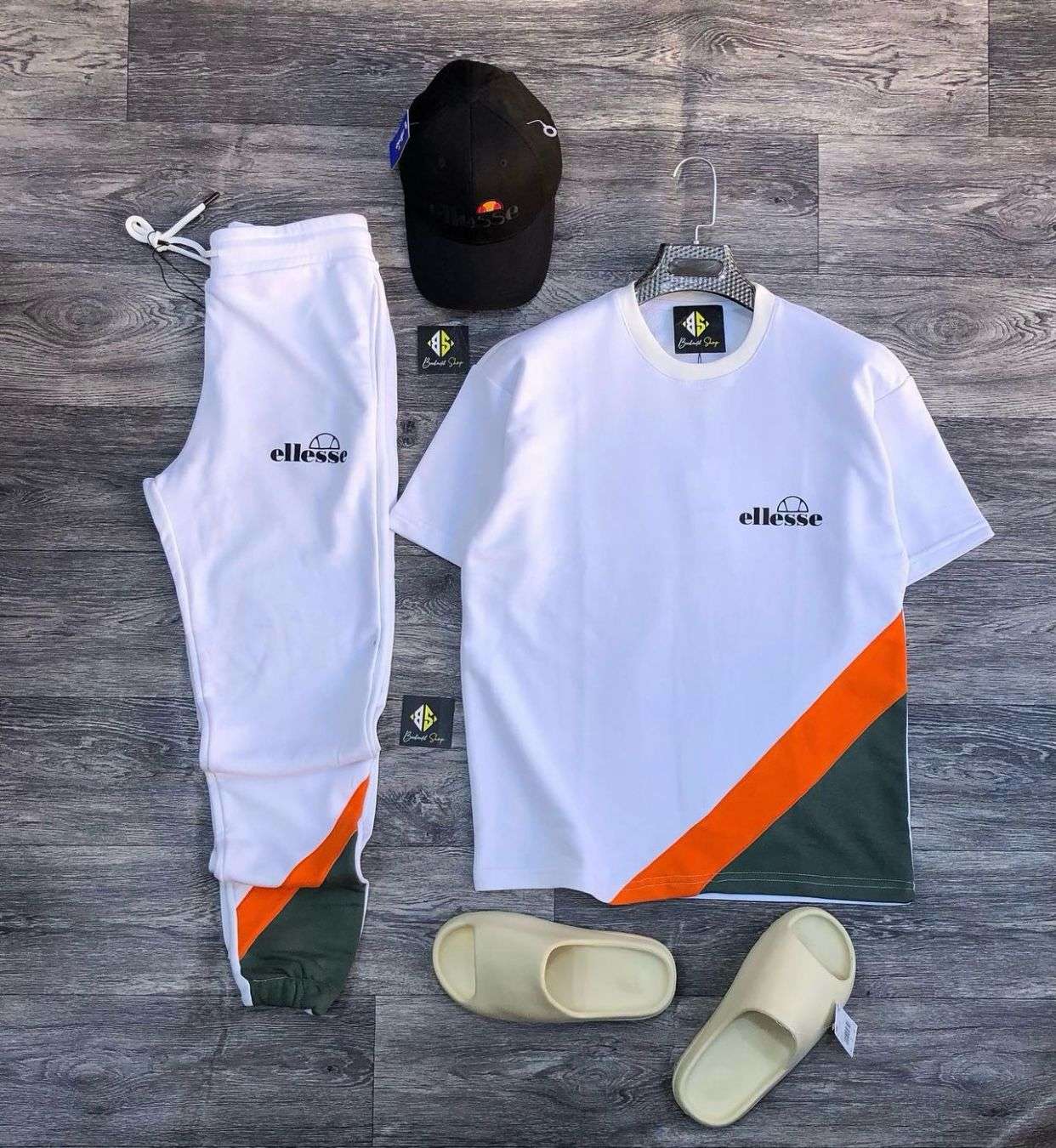 ellesse - تــرنج بـنطلون أوفر سـايز  1