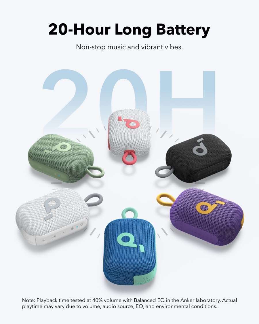 A31X1111 بضمان اتصال 18 شهر سبيكر انكر Select 4 Go من  Soundcore