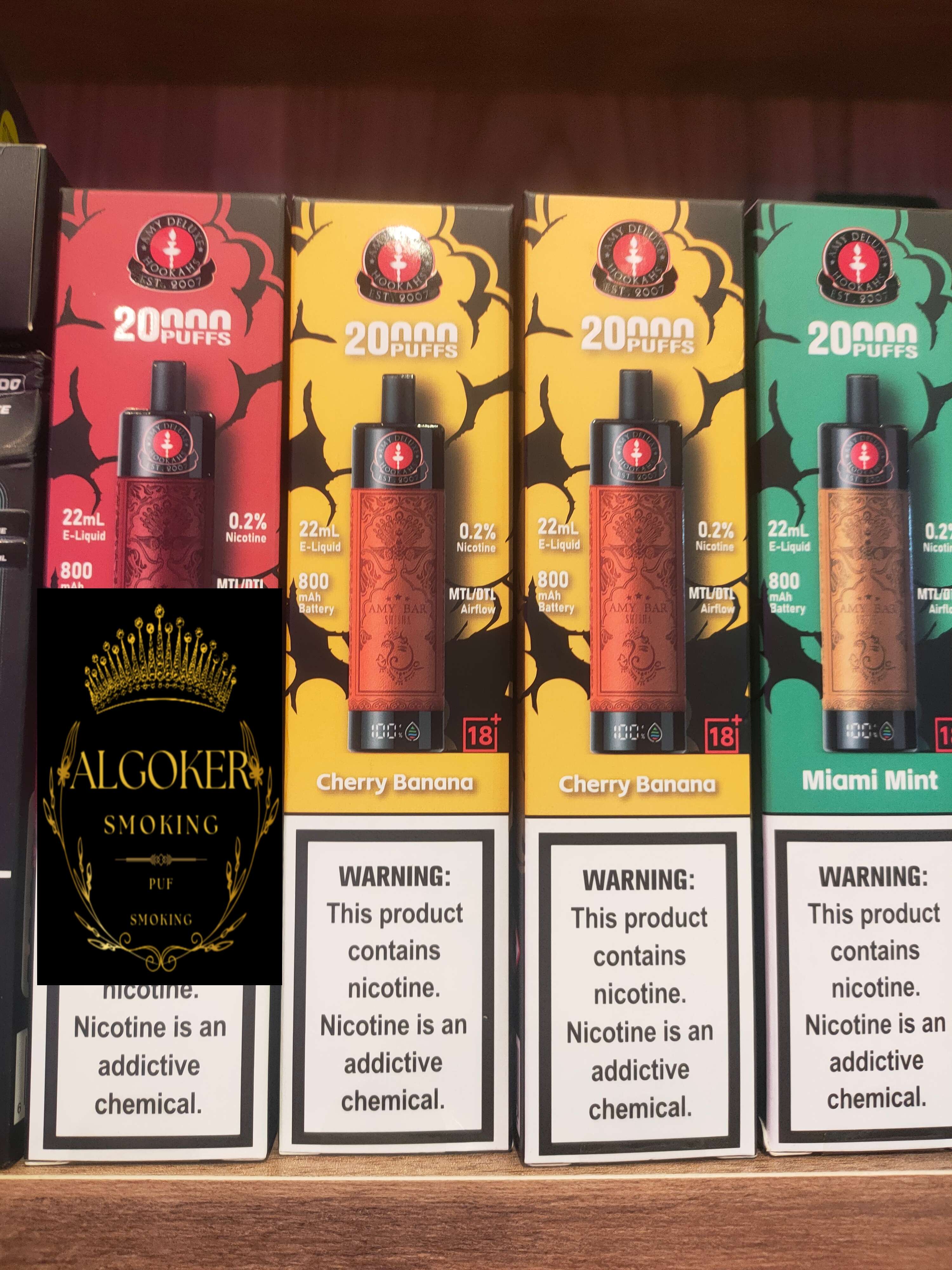 Hookah 20k cherry banana