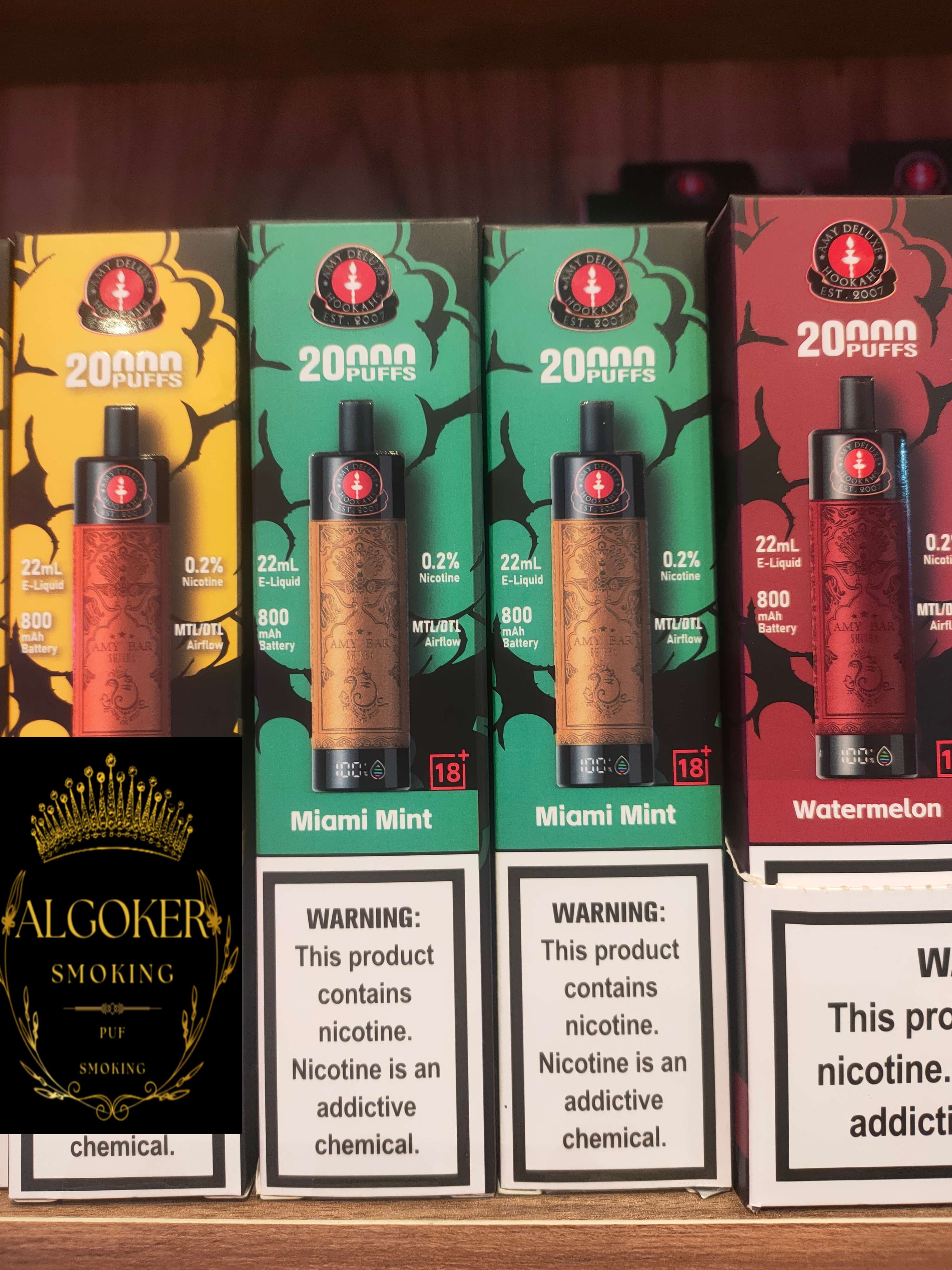 HOOKAH 20K miami mint