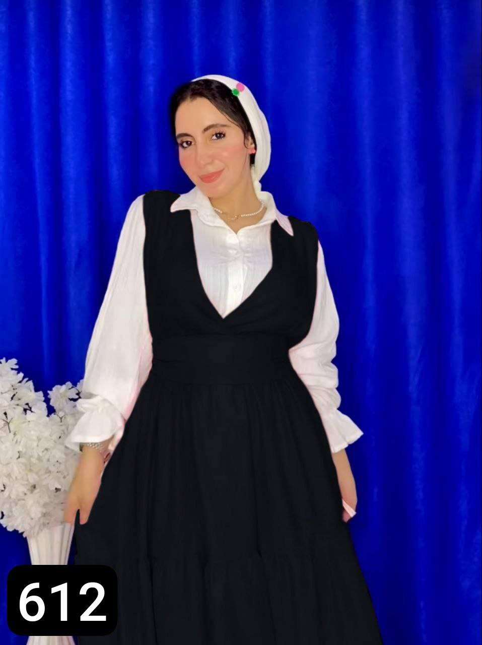سالوبيت دريس قطعتين بحزام وهم بجد