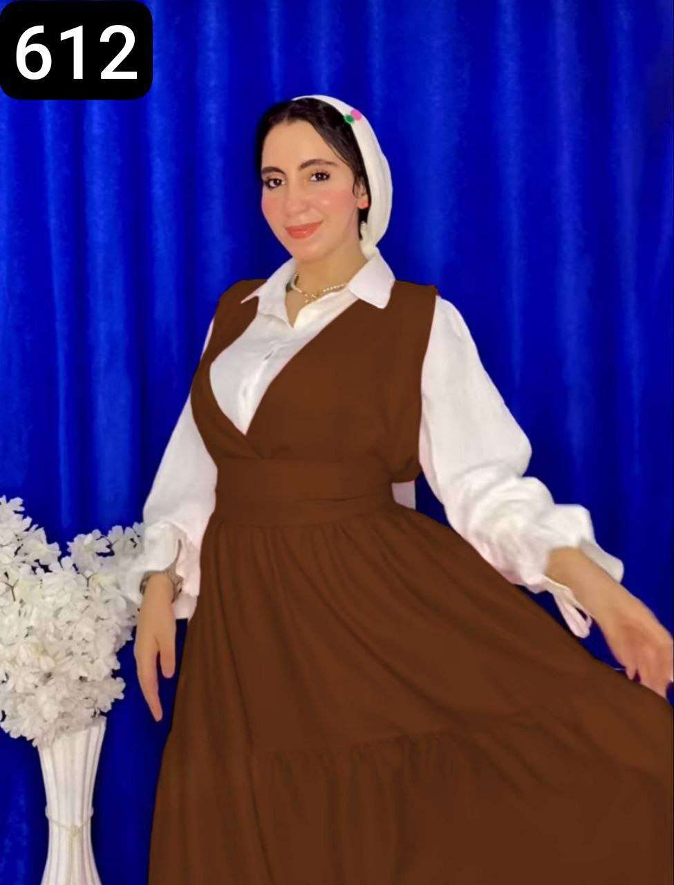 سالوبيت دريس قطعتين بحزام وهم بجد