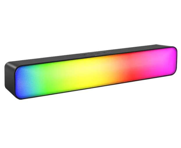 Kisonli LED-919 Portable Wireless Sound Bar Bluetooth Multi LED Sound