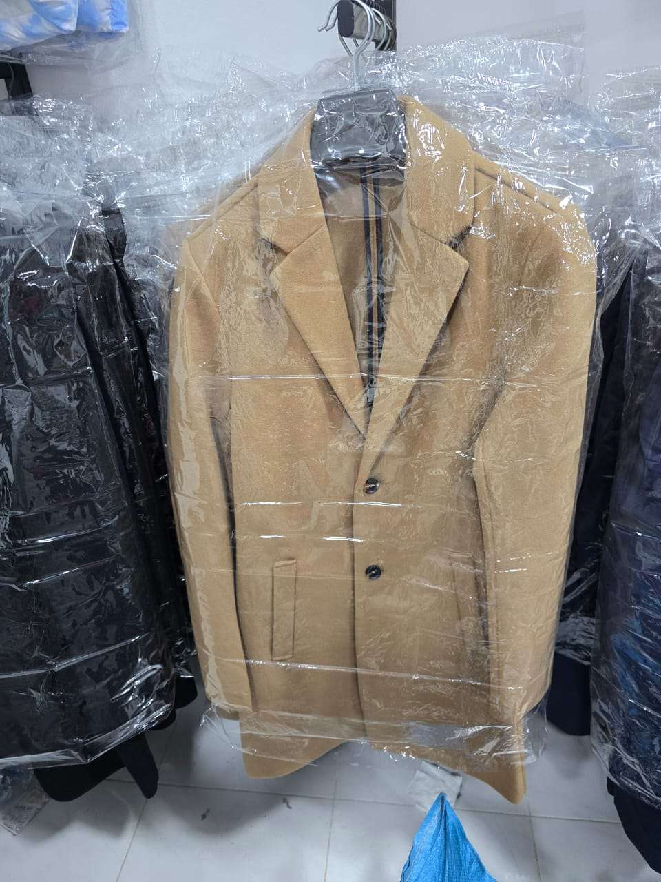 DeFacto Essential Longline Coat معطف ديفاكتو الأساسي الطويل