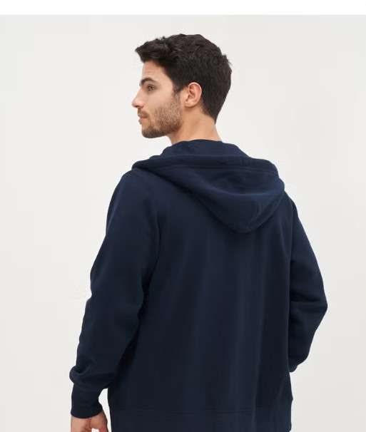 اميريكان ايغل سويت شيرت بغطاء للرأس وسوستة للرجال American Eagle