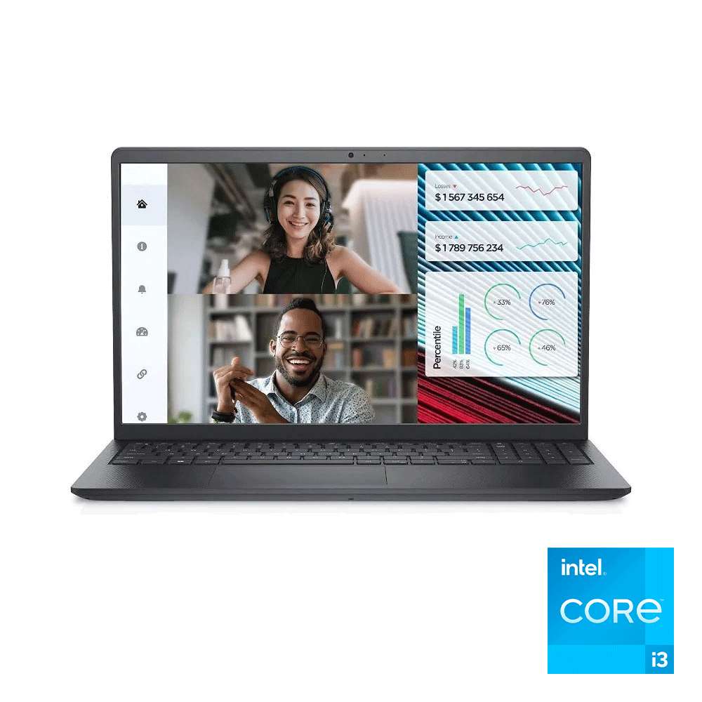 Dell Vostro 3520 Laptop Intel Core i3 1215U Black
