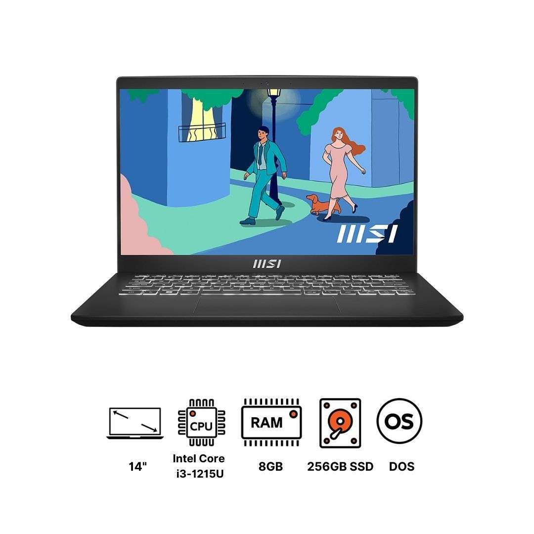 MSI LAPTOP MODERN 14 C12MO 1075XEG  I3 1215U