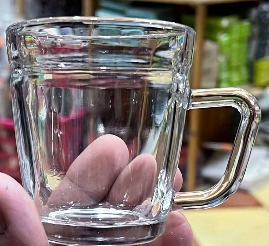 مج ريحانة مج شاي وسط أو قهوة كبيرموديل جديد من ستار جلاس