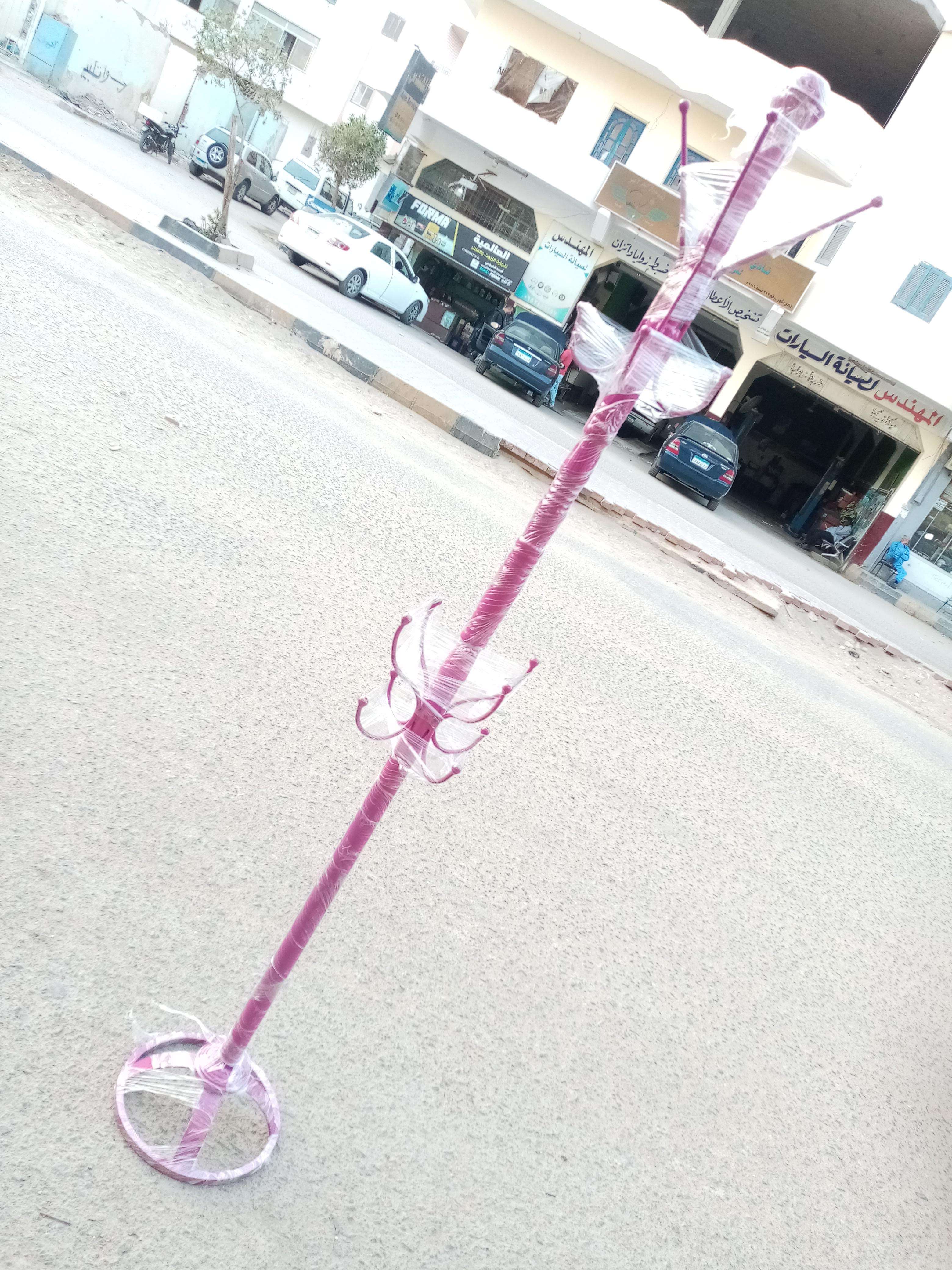 شماعة ملابس فورچية جميع الالوان...شكل جزاب...