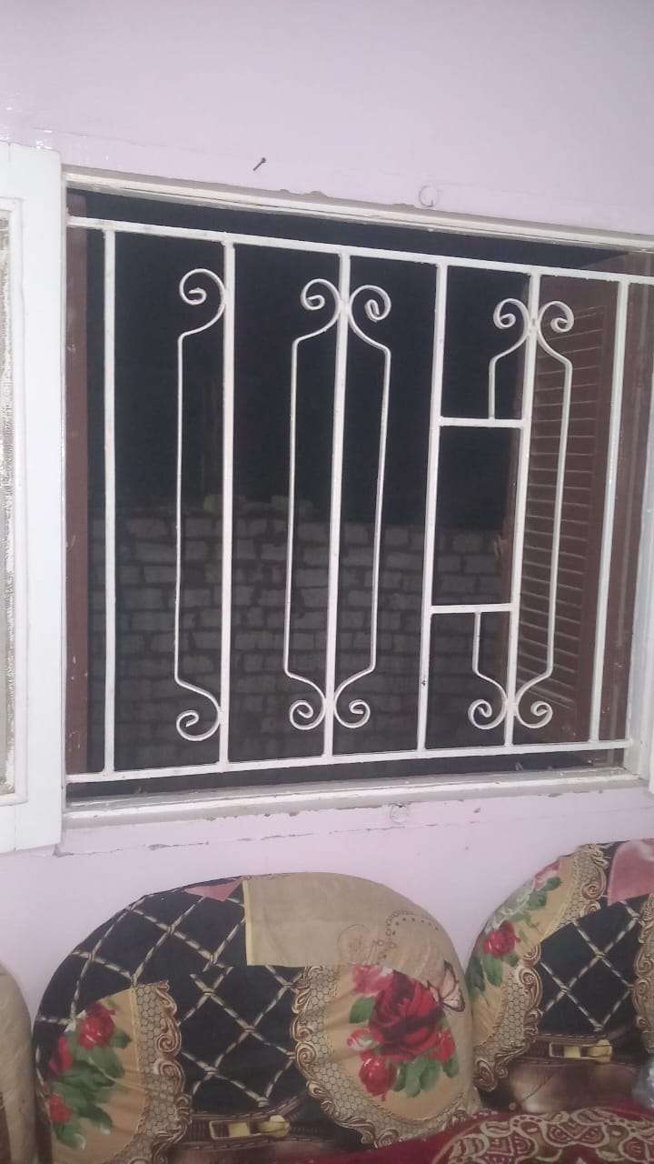 شباك حديد مدهون دهان فرن اليكتروستاتيك اعلى جودة دهان