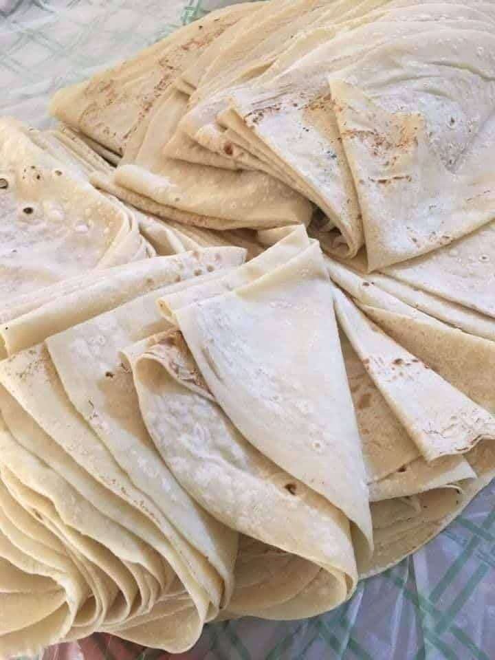 العيش السوري علي اصلة الي هتفضلية لعمل الشاورما و الحش ات الي تحبيها