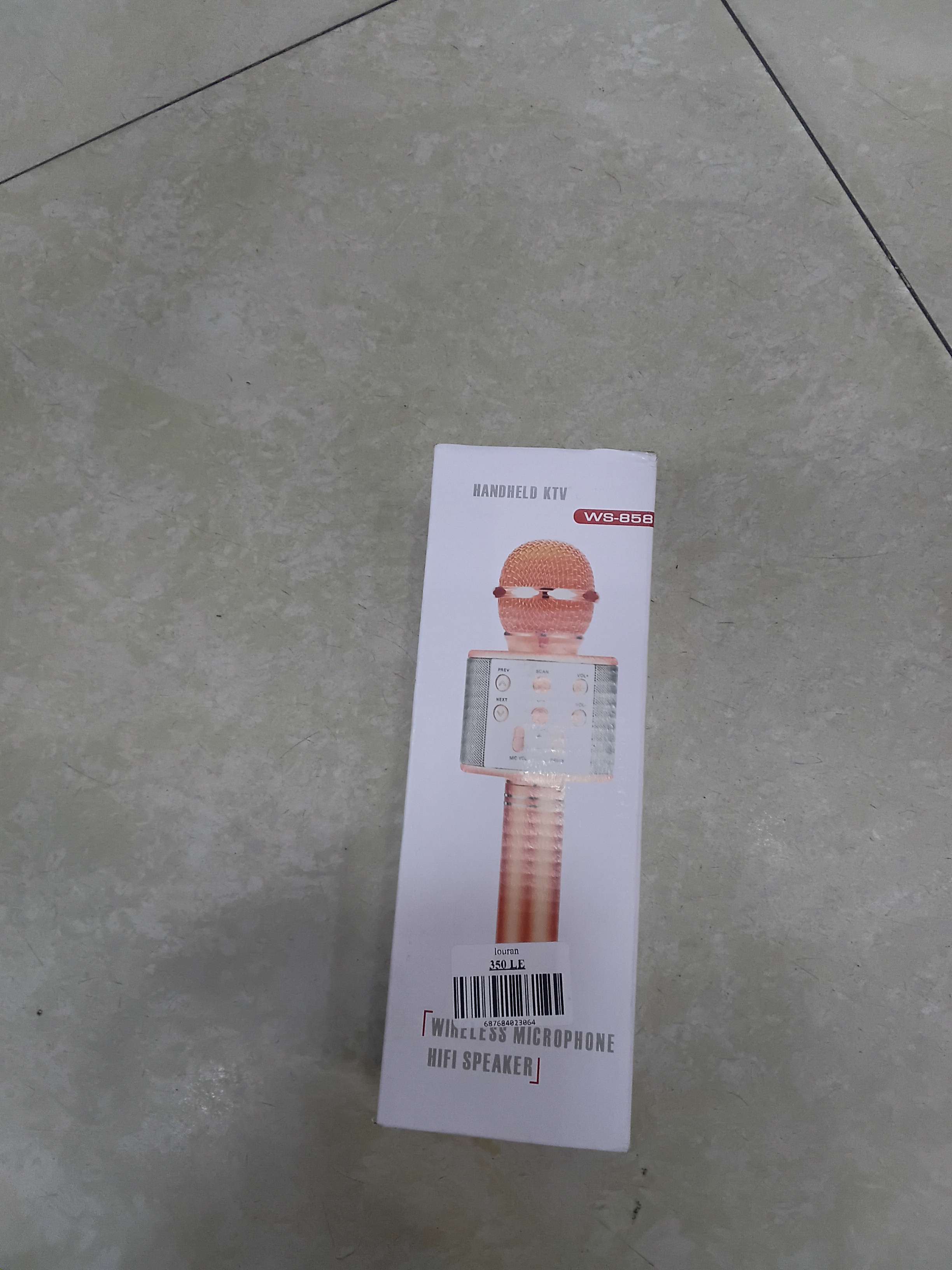 ميكرفون للأطفال به بلتوث USB للفلاشه