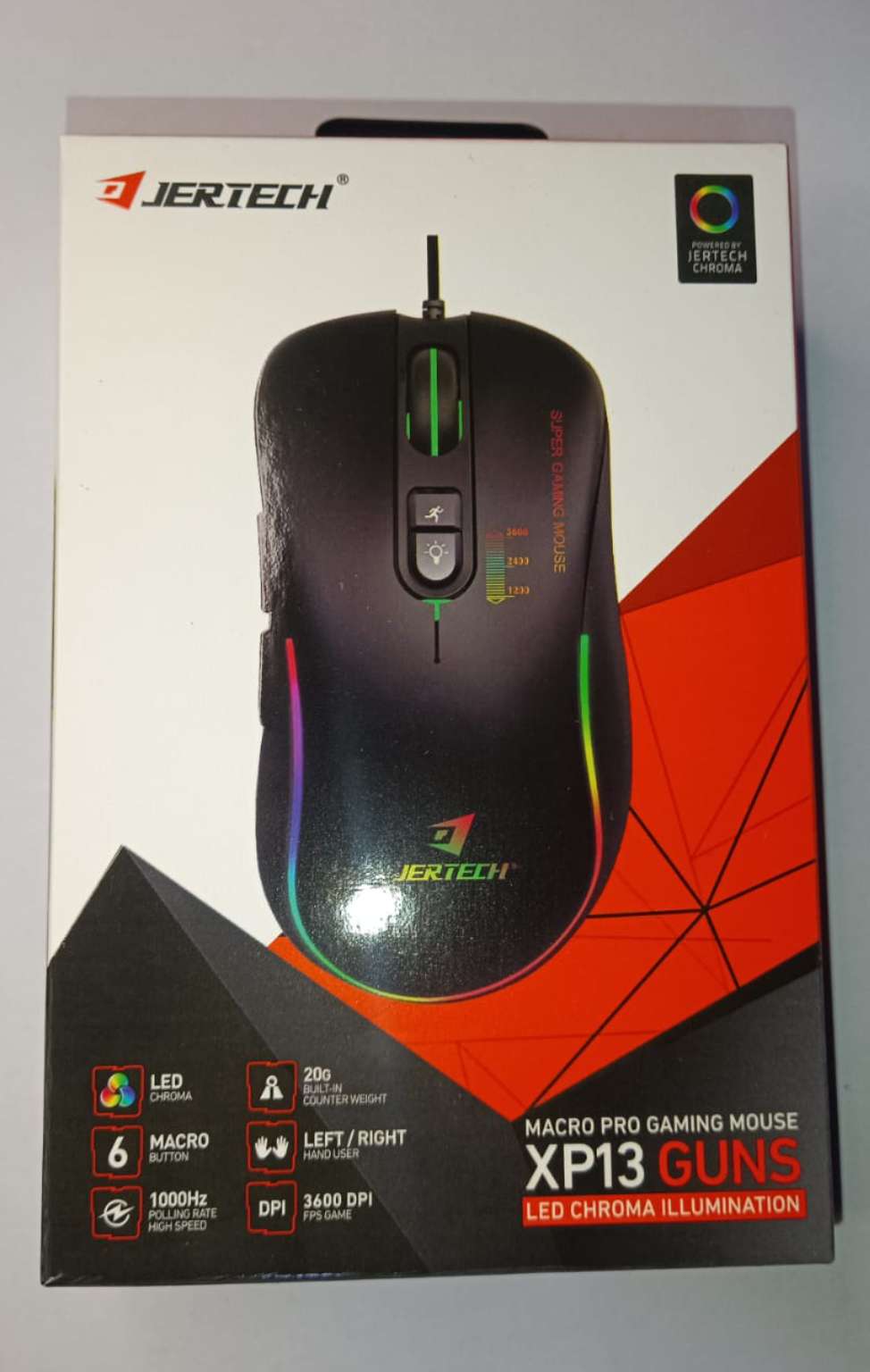 mouse gaming jertech XP13
