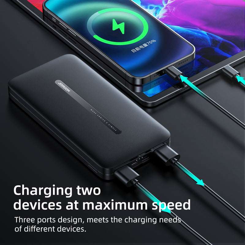 Power Bank Joyroom 10000Mah T012 خليه دايماً مشحون! شحن سريع