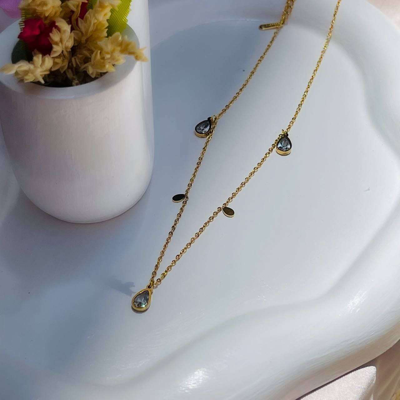 سلسله استانلس بدلايه من جولد بلاتيد Stainless Steel X go
