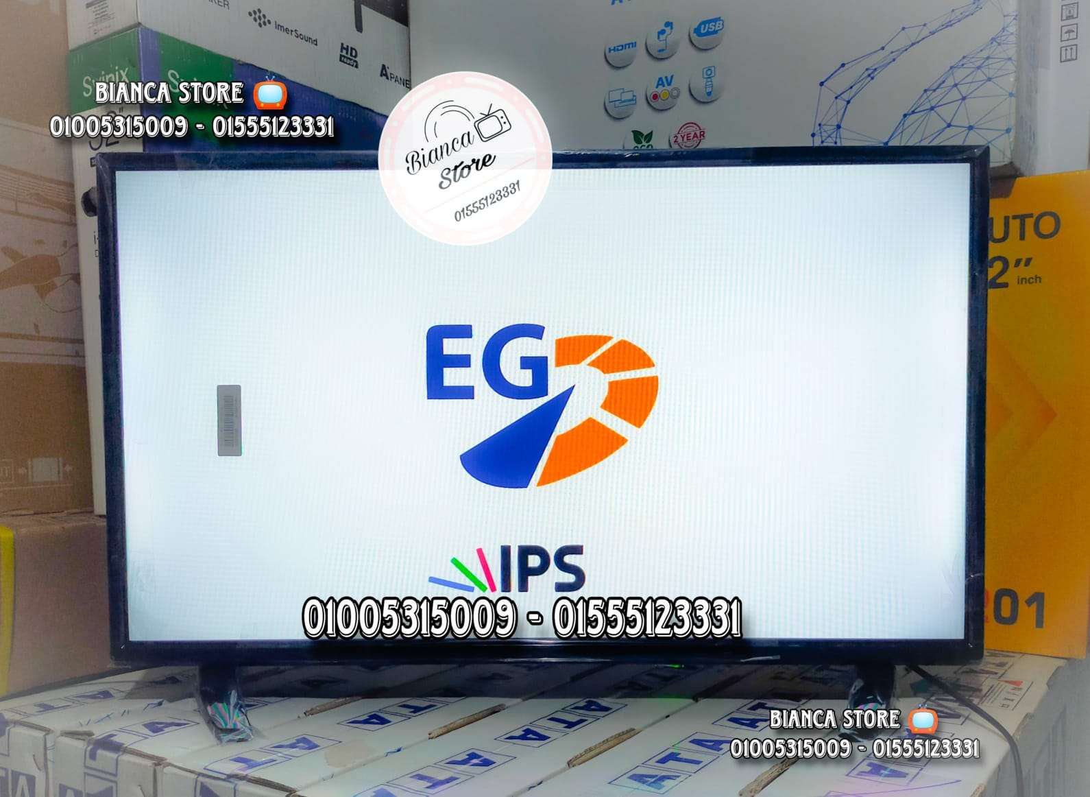 شاشات للبيع 32 بوصة إي چي IPS