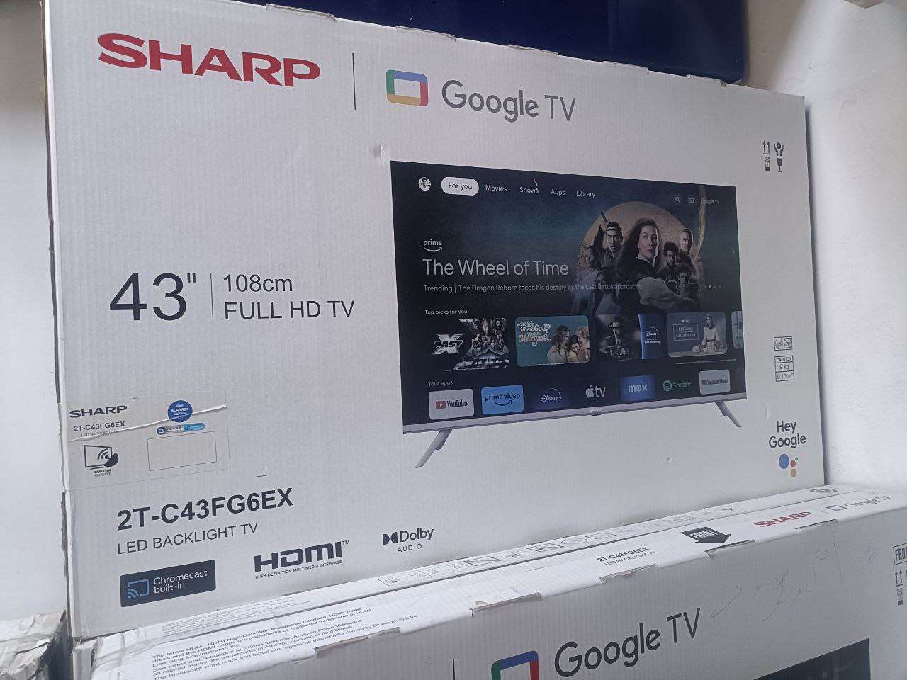 شاشة شارب 43 بوصة إسمارت أندوريد | سيزما