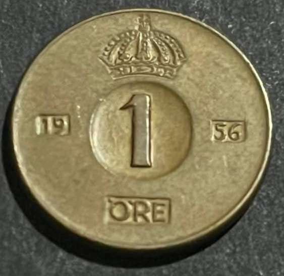 1اورو السويد 1956