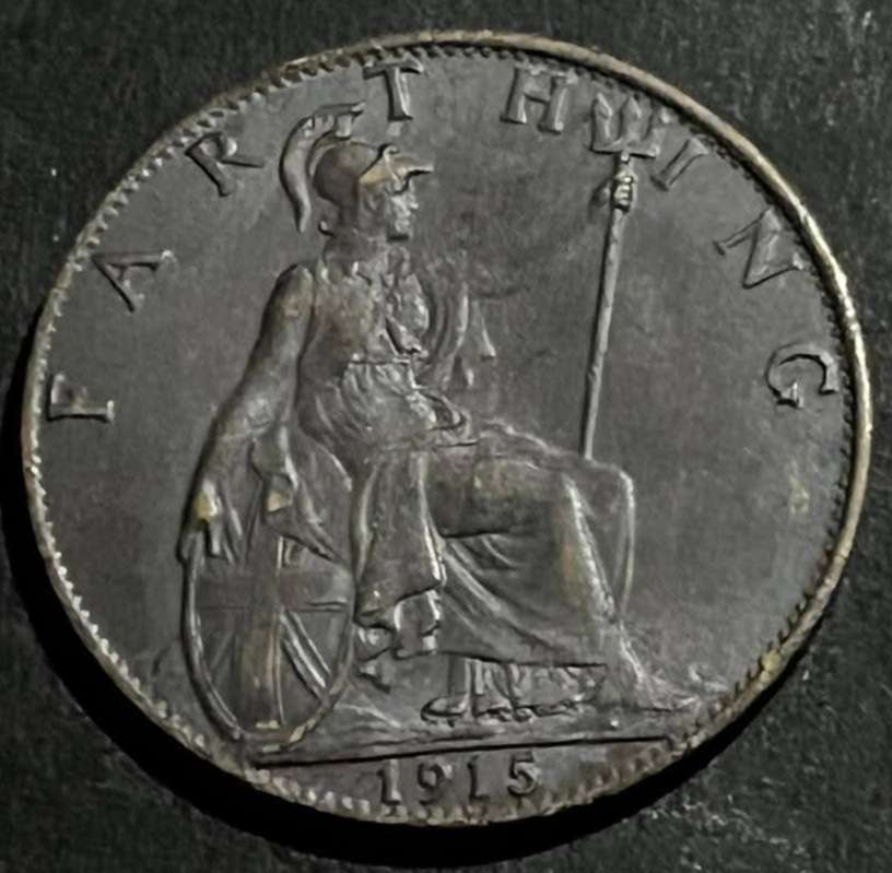 فارثنج جورج الخامس 1915