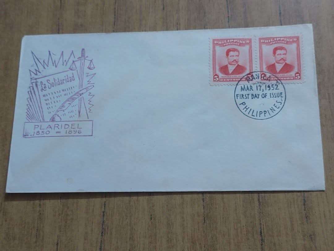 غلاف اول يوم اليوم الأول الفلبين 1952