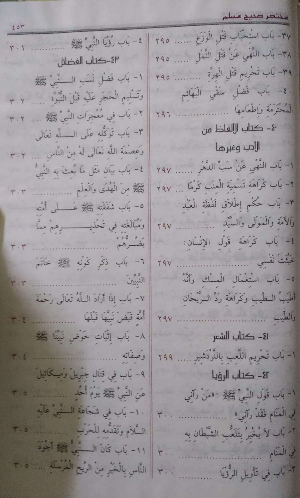 مختصر صحيح مسلم