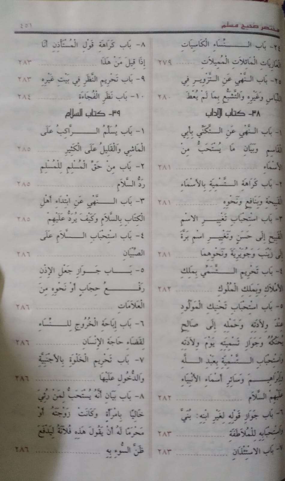 مختصر صحيح مسلم