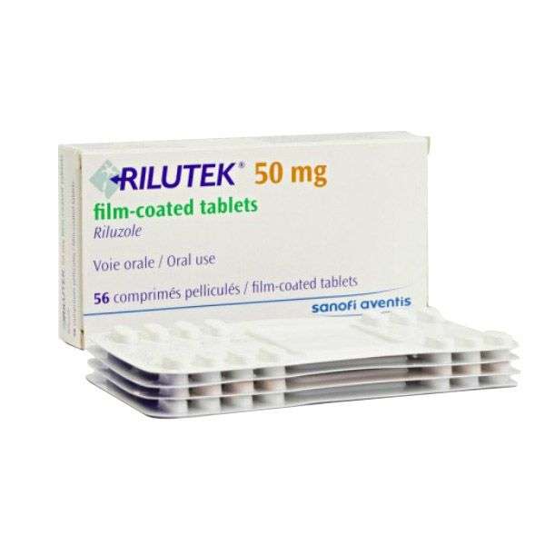 ريلوتيك 50 ملجم اقراص- RILUTEK 50MG 56 F.C.TABS.