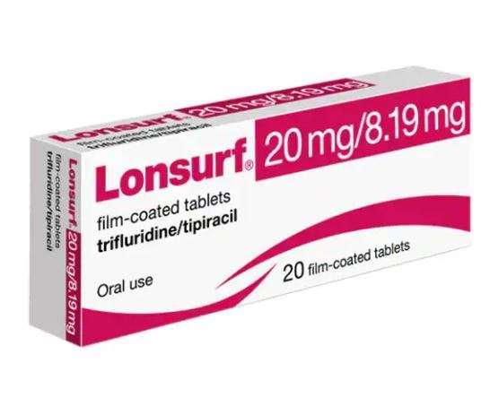 لونسيرف (LONSURF 20 MG-8.19 MG FILM COATED TABLET)