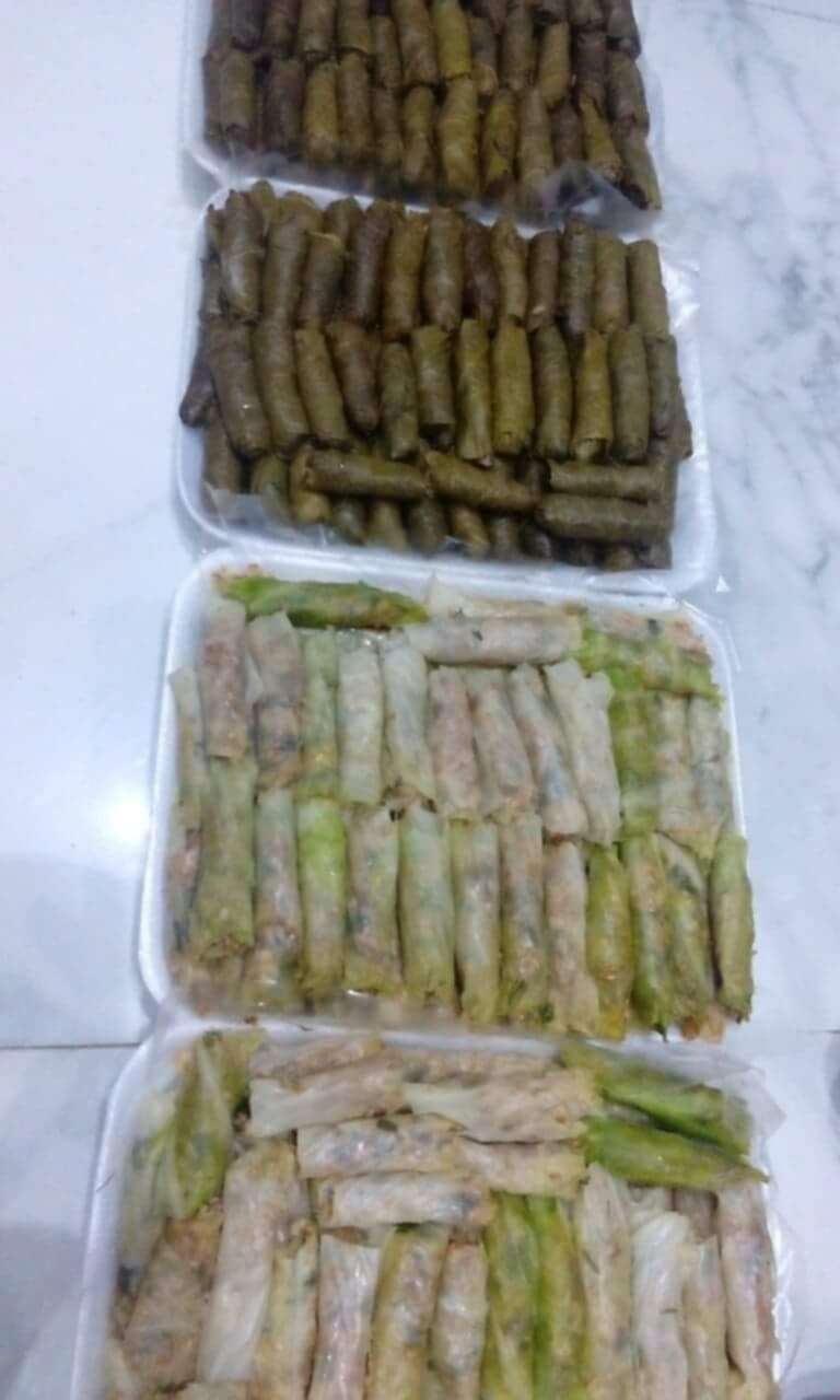 محشى كرنب او ورق عنب