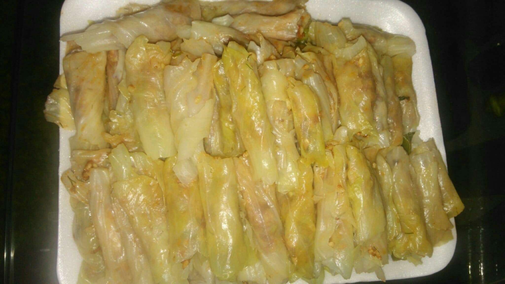 محشى كرنب او ورق عنب