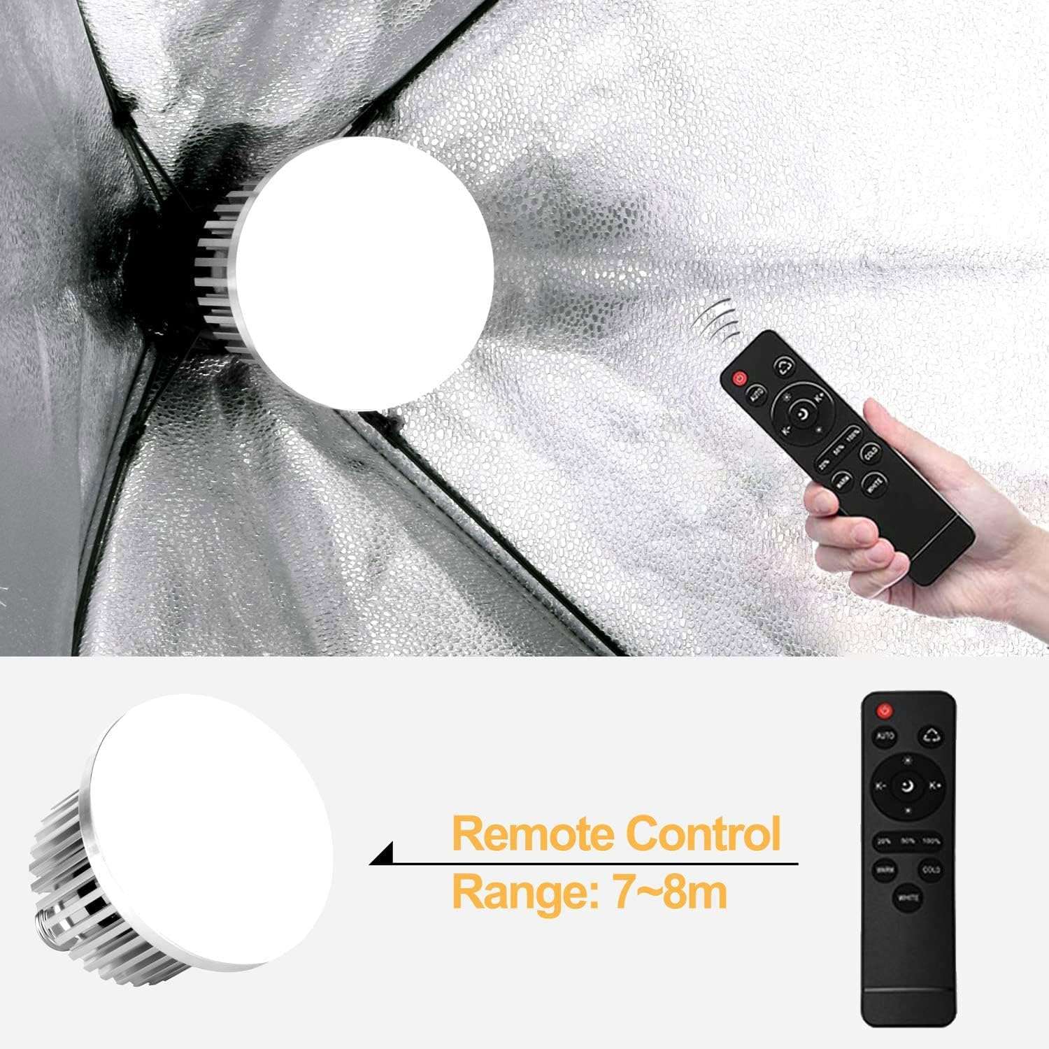 شنطة اضاءة تصوير سوفت بوكس 2 LED 150W