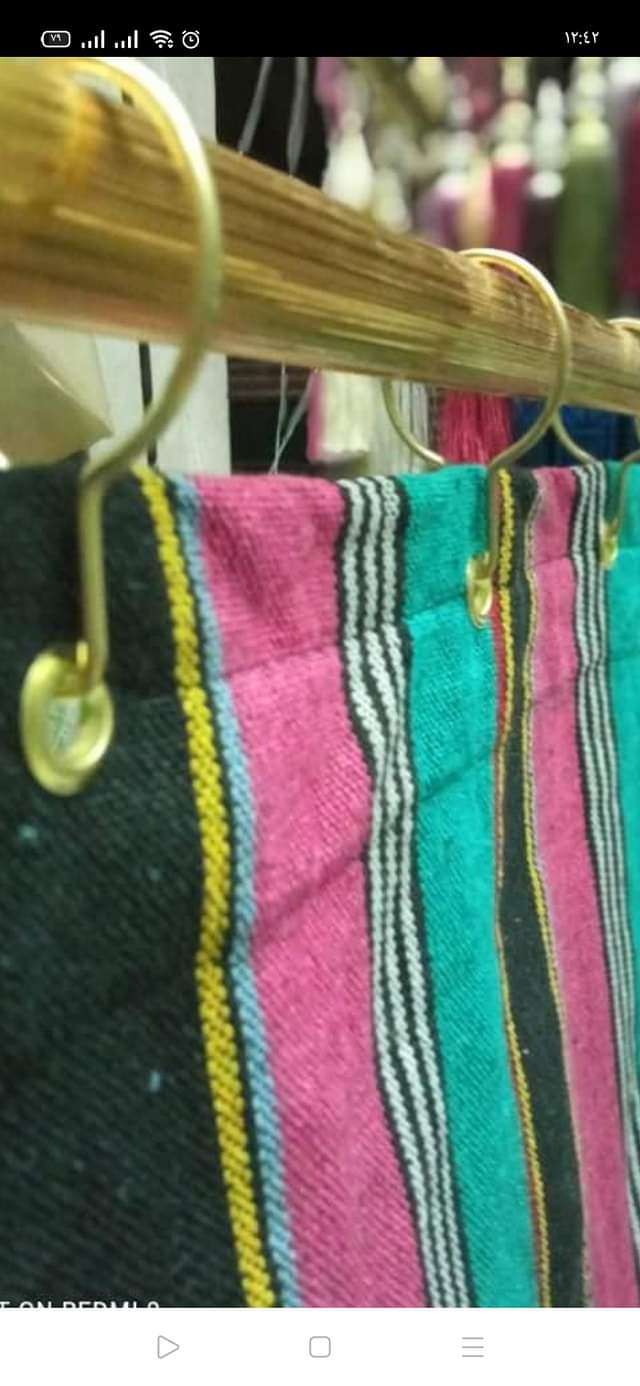ستاره البلكونه الكتان الثقيله