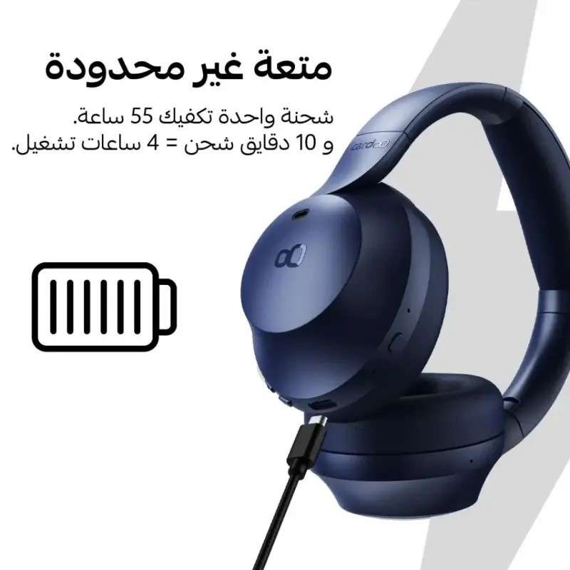 سماعة رأس كاردو لون ازرق (CGLHDP01)
