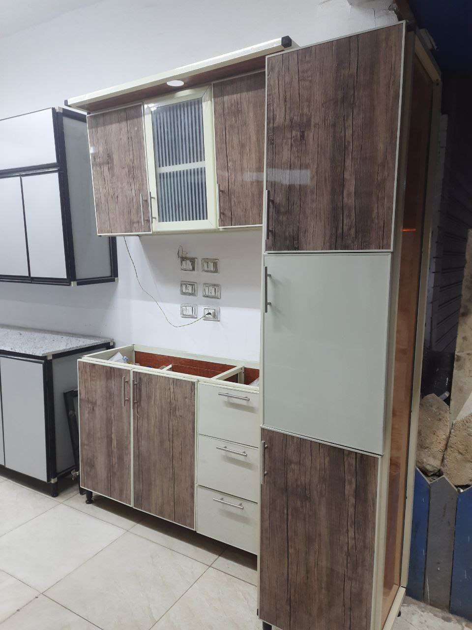 مطبخ  فايبر جلاس