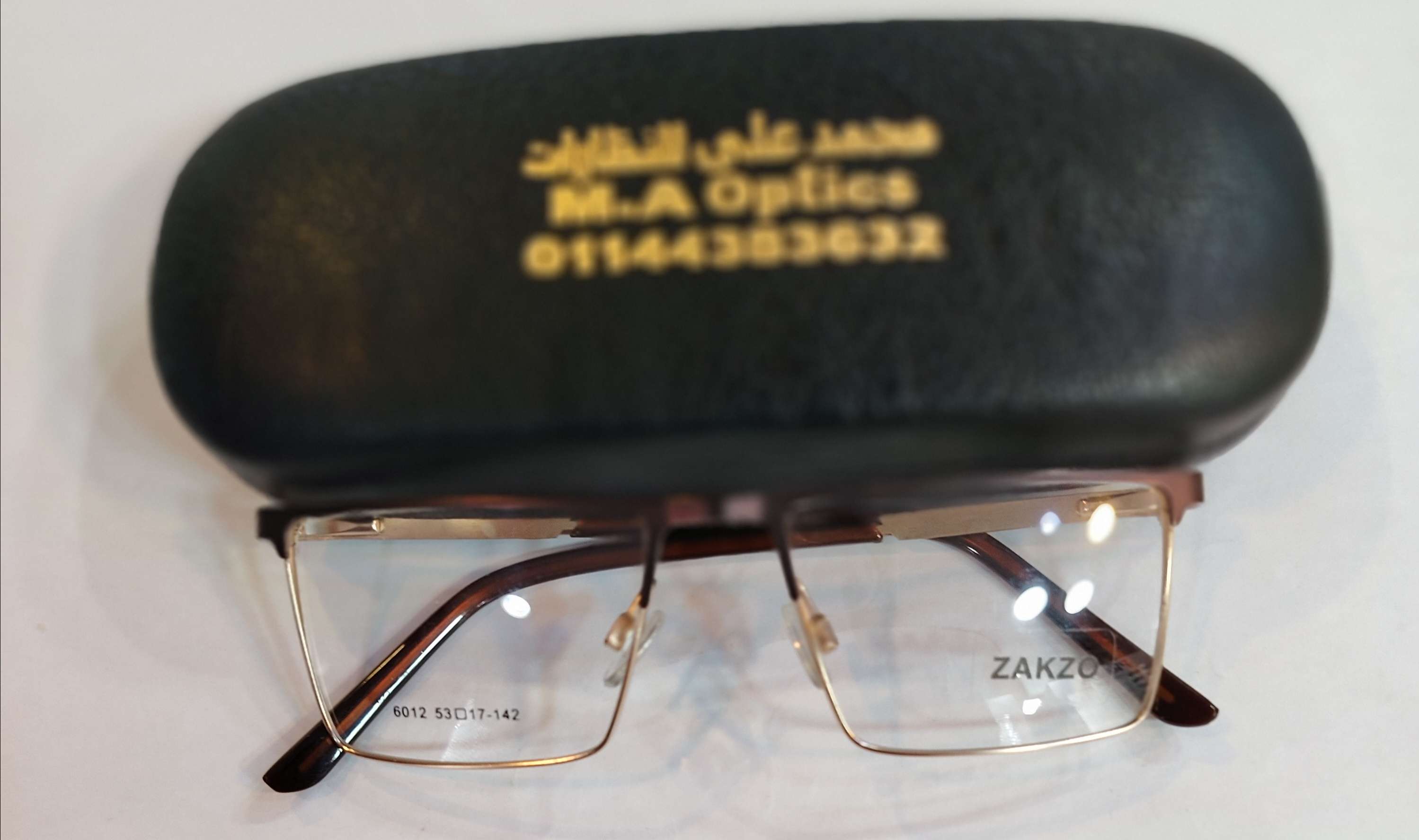 نظارات معدن رجالي