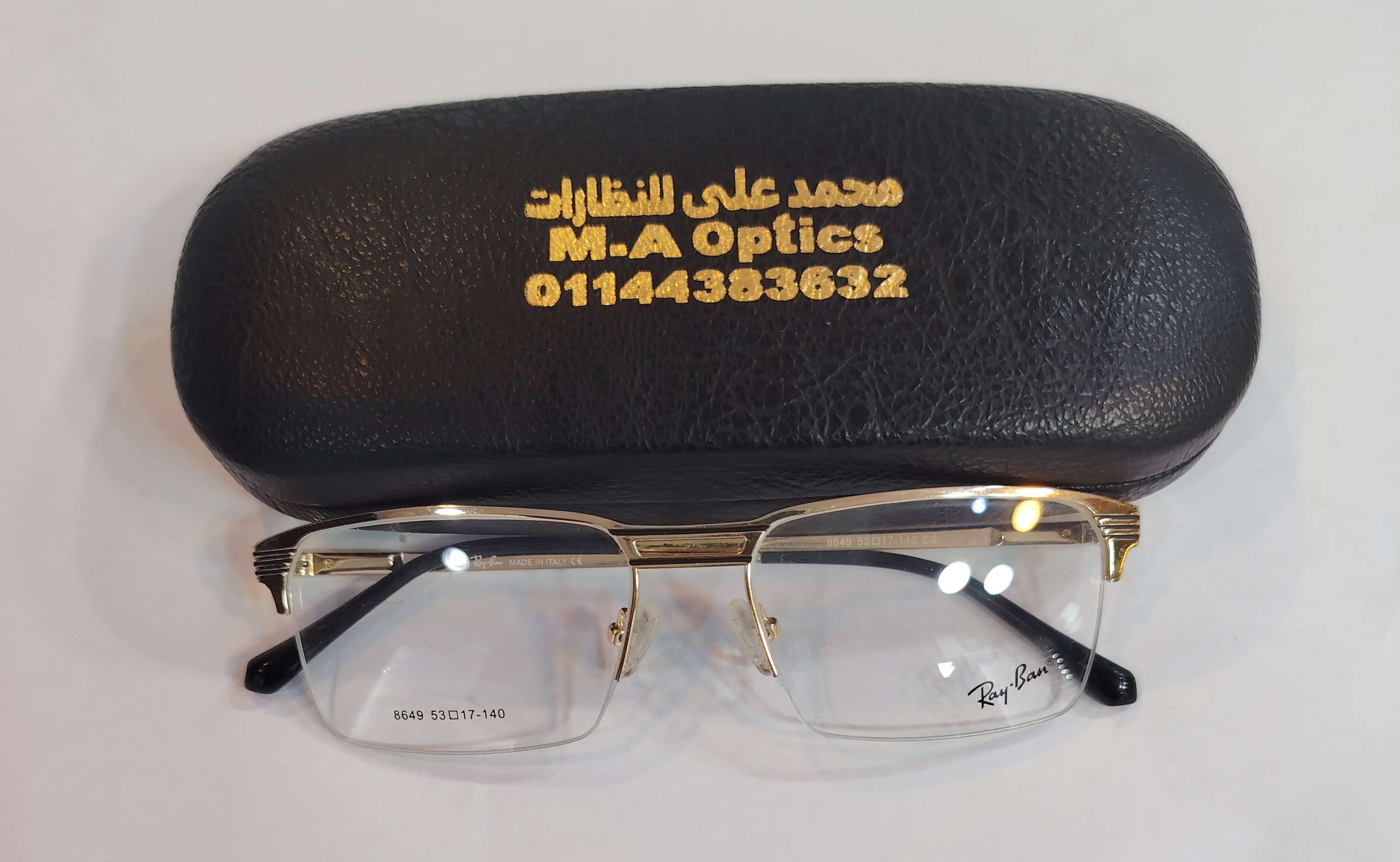 نظارات معدن فرست كوبي إيطالي