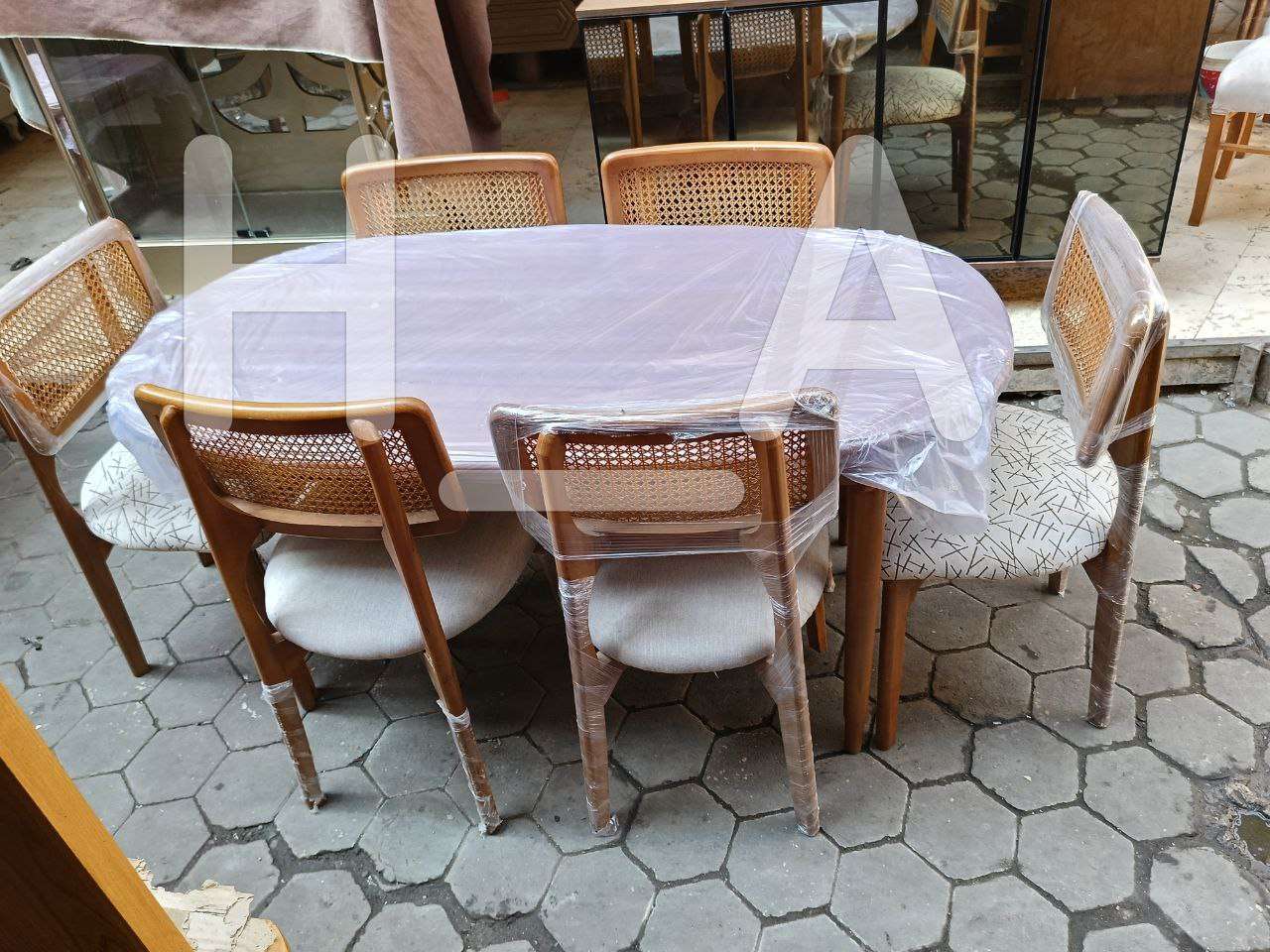 سفره خشب زان احمر 60x90