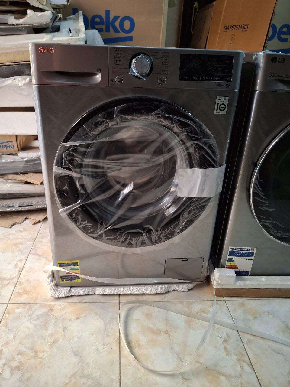 غسالات LG إل جي 9 كيلو فيفاتشي