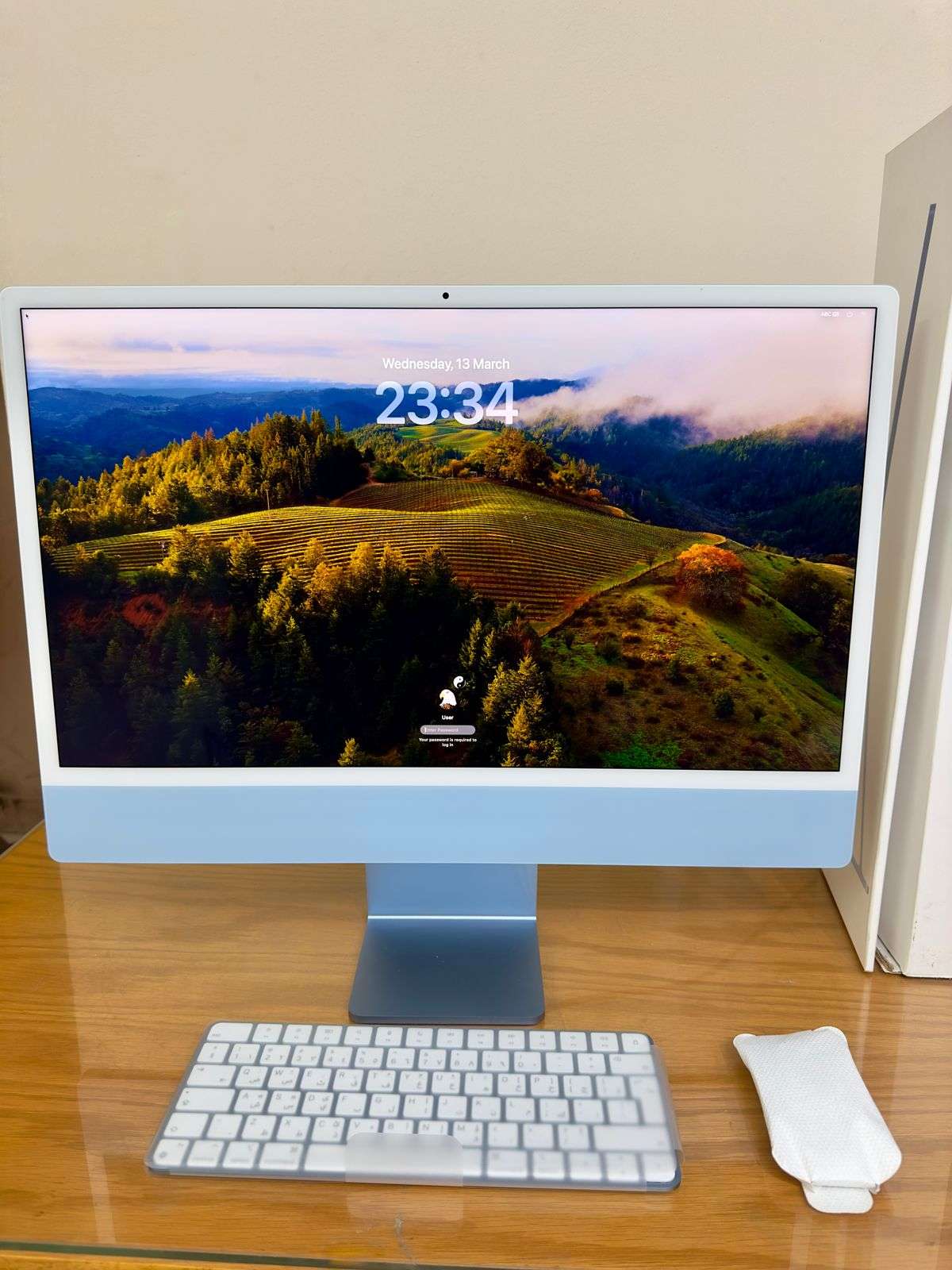 iMac M1 model 2021 24 inch كمبيوتر