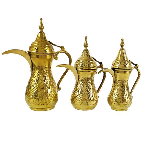 طقم ابريق نحاس