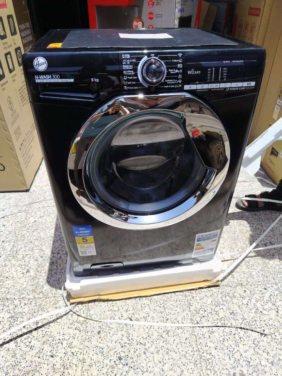 غسالة هوفر فول اتوماتيك 8 كيلو Hoover Fully Automatic Washing