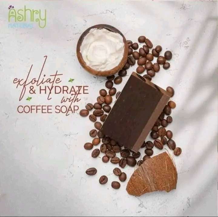 صابونة القهوة للتفتيح