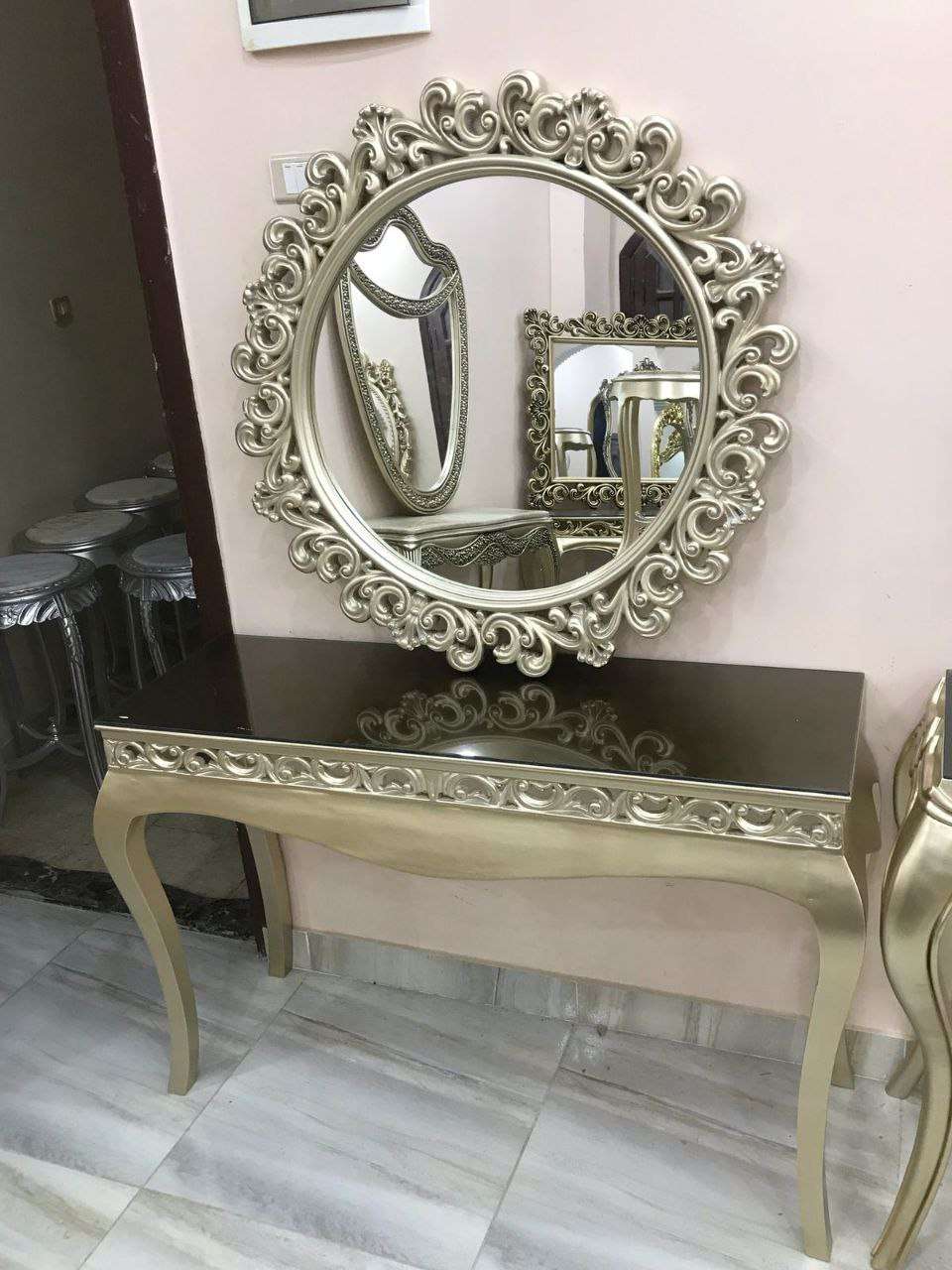 كونسول خشب زان