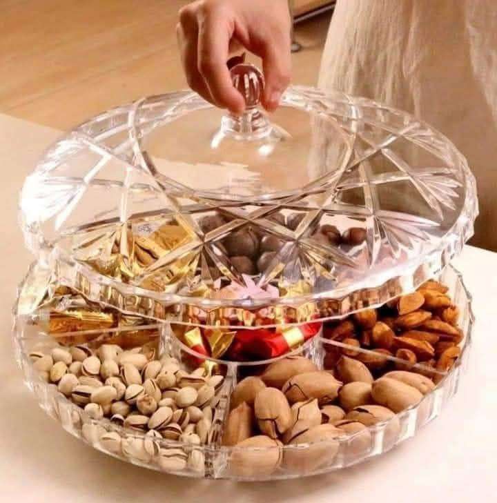 طبق تسالى بالغطاء اكلرك