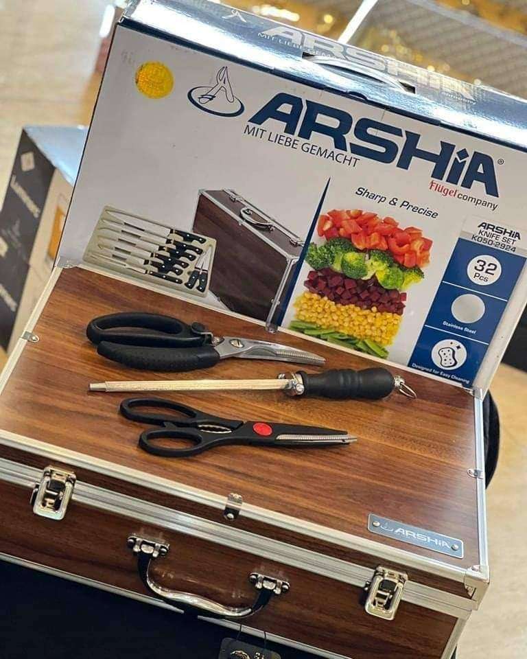 شنطة سكاكين ارشا 32 قطعة